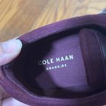 Cole Haan  Grand Misha Burgundy Sneakers Suede Leather Shoes Casual l 7.5 NWOB Photo 7