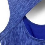 prAna Calico Dress S Cobalt Blue Open Back Built-In Bra Athletic Yoga Photo 8