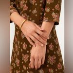 Tuckernuck Hazel Floral Corduroy Mini Dress S Brown Clifton Fall Floral NWT Photo 3