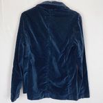 Parker Smith  Women’s Sleek Navy Blue Versatile Velvet Blazer with Pockets Sz SM Photo 7