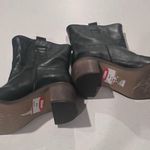 Free People Tabby Black Leather Pull On Ankle Boots Black Size EU 39, US 8.5 New Photo 9