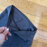 Johnny Was  WIDE LEG 100% SILK CROP PANTS WITH DRAWSTRING GREY SZ XL Photo 8