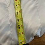 Victoria's Secret Vintage Victoria’s Secret Sport silver metallic quilted puffer vest hooded sz M Photo 4