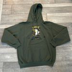 Hunter Green Military Hooded Sweatshirt Size Large Photo 6