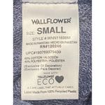 Wallflower Insta Chill Blue Knit Overalls Women’s‎ Small Athleisure Cozy Basic Photo 6