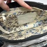 Brighton Leather Trim Raffia Double Strap Shoulder Bag Photo 9