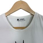 Quipster Women’s Lady Liberty Crewneck Tee in White/Black XS White Photo 4