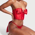 Victoria's Secret NWT  DREAM ANGELS Cupped Bow Bra Corset Top size 34C Photo 0