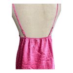 Flora Pink Satin Chemise Nightgown Size M Size M Photo 6