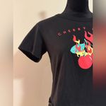 None EUC Unbranded Black & Red Cherry Bomb Graphic Tee size XL Photo 1