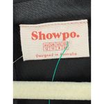 Showpo Sheer Tulle Floral Embroidered‎ Dress Ruffle Sleeves Party Black 4 Photo 1