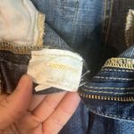 Hudson Jeans Vintage Hudson Y2K Low Rise Flare Leg Denim Jean Dark Wash Stretch Patch 27 Photo 5