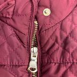 Francesca's Burgundy Quilted Vest Photo 4
