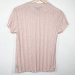 Sanctuary Light Pink Pleated Short Sleeve Crewneck T-Shirt Women's Size Small S Photo 0