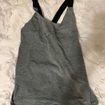 Nike Grey Black  Tank Top Dri-Fit Photo 0