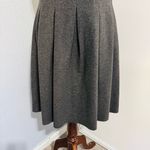 SHADES OF GREY BY MICAH COHEN Women Gray Pleated Midi Round Neck Dress Size 4 Photo 2