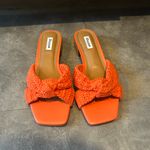 Dune London  Laizes Orange Women’s Sandals Size 39 US 8 NEW Photo 3