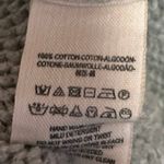 Free People  Women's Gray Waffle Knit Long Sleeve Pullover Sweater Top Size XS Photo 4