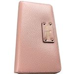 Kate Spade  zip around continental Leather wallet Tiffany Pink Photo 2