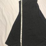 Vans Women’s Black and White Striped Spaghetti Strap Skater Dress Size S Photo 4