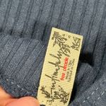 Free People  -Eyes For U Halter Bodysuit - Navy Combo Photo 6