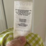 Aritzia Sunday Best Lime Green & White Gingham Pleated Mini Skirt Size 2 Photo 5