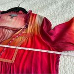 Anthropologie ✨ Conditions Apply Women’s Pink Orange Purple Gradient Ombre Top XS Photo 11