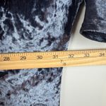 Fantastic Fawn Kimono M Gray Blue Crushed Velvet Open Long Duster Whimsigoth Photo 7