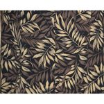 Vintage 90’s Y2K Studio I Black Brown All Over Leaf Print Maxi Dress Women’s 14P Photo 6