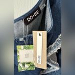 DO+BE NWT  Denim One Shoulder Romper Photo 2