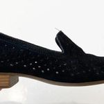 Clarks Juliet Hayes Black Suede Perforated Loafers Women’s Size 7 Casual Style Photo 1