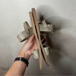 Ancient Greek Sandals Dinami Studded Leather Sandals in taupe 41 Tan Size 10 Photo 4