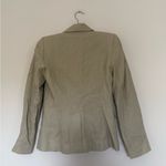 Mango NWT linen Beige Double-Breasted Blazer Photo 1