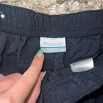 Columbia  Womens Nylon Elastic Waist Cargo‎ Zip Pocket Shorts Hiking Size M Photo 1