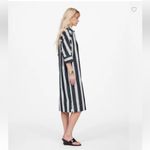 Madewell  Dolman Midi Shirtdress in Stripe Poplin Size XS Photo 1