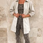 The Wild Poppy Boutique Faux leather Dress/Jacket Photo 2