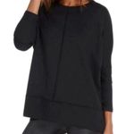 Spanx  Black Perfect Length Crewneck Sweatshirt Size M Photo 0