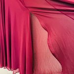 Lulus  Picture Perfect Burgundy Lace Maxi Long  Dress New women's Large NWT #192 Photo 7