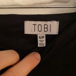 Tobi lace up black soft skirt size small Photo 5