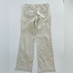 ANN TAYLOR Signature Striped Tan Slacks with Wide Legs Size 6 Photo 7