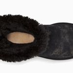 UGG ‎ Mini Bailey Bow Glimmer Black Boots Photo 9