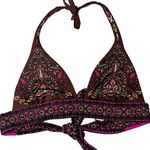 Victoria's Secret Victoria’s Secret Brown Paisley Tribal Print Bikini Top Photo 2