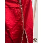 NWT Precious Formals Beaded Sequined Evening Prom Gown Dress Ball Gown Sz 10 Red Photo 5
