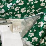 H&M NWT MAMA X  Jersey Floral Wrap Style Dress  Green Medium Photo 8
