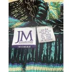 JM Collection Black Blue Summer Sleeveless Stretch Maxi Shift Dress Size 3X Photo 6
