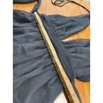 Lucy in the Sky Whimsgoth Sheer Black Dress Medium  Goth Fairy M Dance Party Tie‎ Photo 11