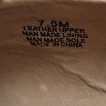 Gianni Bini  Leather Upper Flat D'orsay Pointed Toe Shoes Size 7.5 Photo 5