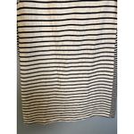 S Max Mara Striped Sleeveless Shift Dress Navy White Button Side Size 10 Blue Photo 8