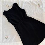 Planet Gold ⟡ black sleeveless wrap-style mini dress in size M ⟡ Photo 3