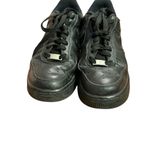 Nike Air Force 1 '07 Triple Black Sneakers Shoes Womens Size 10 Leather Photo 4